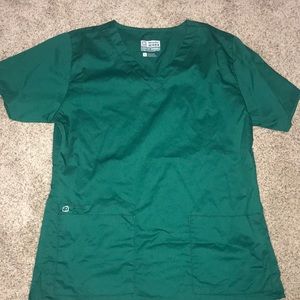 Hunter Green scrubs